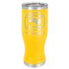 LaserGram 14oz Vacuum Insulated Pilsner Mug, Hecho en Zacatecas, Personalized Engraving Included (Yellow) view 1