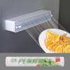 Cling Film Cutter Dispenser, Reusable Food Wrap Cutter Cutter with 50 meters of cling film,With Slide Cutter For Kitchen, Restaurant, Supermarket Packing Fruits And Vegetables view 1