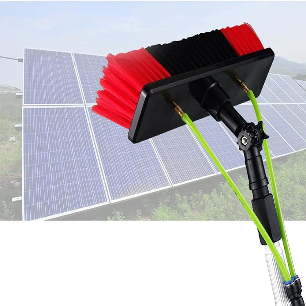 KDLK Water Fed Pole Kit,Water Fed Brush Window Cleaning Pole, Telescopic Window Cleaning Brush, Extendable Cleaner Conservatory Roof, Cleaning Photovoltaic and Solar Panels (Size : 24FT/7.2M)