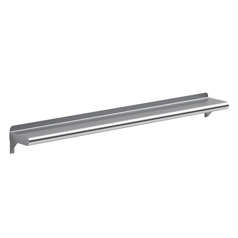 AmGood 6" X 48" Stainless Steel Wall Shelf | Metal Shelving | Garage, Laundry, Storage, Utility Room | Restaurant, Commercial Kitchen | NSF