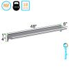AmGood 6" X 48" Stainless Steel Wall Shelf | Metal Shelving | Garage, Laundry, Storage, Utility Room | Restaurant, Commercial Kitchen | NSF view 3