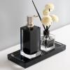 EKAYG Soap Dispensers Square Classical Soap & Lotion Pump Dispenser for Kitchen/Bathroom/Laundry Room Refillable Shampoo Hand Soap view 3