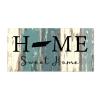 Alioyoit Classical Decorative Wood Pallet Sign Home Sweet Home Tennessee State Wood Home Sign Welcome Plaque Rural Farmhouse Wall Hanging Decor for Indoors Outdoors Porch 12x24 Inch view 1