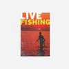 100% Smooth Cotton Paper - Fishing Motivational Poster 05"Live Fishing Photo Print Art Motivation Quote Gift Sailing Boating - Size: 24 x 16 Inches view 2
