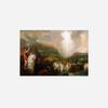 100% Smooth Cotton Paper - Benjamin West - Joshua Passing The River Jordan with The Ark of Covenant (1800) - Painting Photo Poster Print Art Gift Home Decor - Size: 24 x 16 Inches view 2