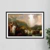 100% Smooth Cotton Paper - Benjamin West - Joshua Passing The River Jordan with The Ark of Covenant (1800) - Painting Photo Poster Print Art Gift Home Decor - Size: 24 x 16 Inches view 4