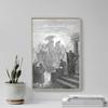 100% Smooth Cotton Paper - Gustave Dore - The Meeting of Isaac and Rebekah (1866) Poster Painting Etching Drawing Woodcut Art Print - Size: 24 x 16 Inches view 4