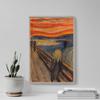 100% Smooth Cotton Paper - Edvard Munch - The Scream (1893) - Reproduction of a Classic Edward Munch Painting - Photo Poster Print Art Gift - Size: 24 x 16 Inches view 4