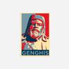 100% Smooth Cotton Paper - Genghis Khan Art Print 'Hope' - Photo Poster Gift - Size: 24 x 16 Inches view 2