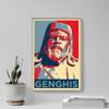 100% Smooth Cotton Paper - Genghis Khan Art Print 'Hope' - Photo Poster Gift - Size: 24 x 16 Inches view 4