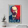 100% Smooth Cotton Paper - Emile Zola Art Print 'Hope' - Photo Poster Gift - Charles Antoine Naturalism Germinal Nana - Size: 24 x 16 Inches view 4