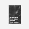100% Smooth Cotton Paper - Climbing Motivation Art Print 2"Work Until Your Idols Become Your Rivals - Photo Poster Motivation Gift - Size: 24 x 16 Inches view 2