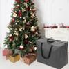 ProPik Holiday Ornaments Accessories Storage Bag Tear-proof Polyester Material 15 X 9.8 X 18.1 With Handles And Full Length Zipper (Gray) view 3