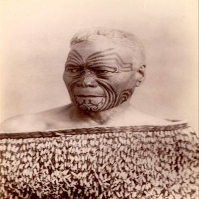 100% Smooth Cotton Paper - Arthur James Iles - Tuterei Karewa of The Ngatimaru Tribe - Vintage Photograph, Photo, Poster, Print, Art Gift, Decor Native American Woman - Size: 24 x 16 Inches