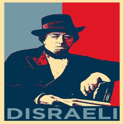 100% Smooth Cotton Paper - Benjamin Disraeli Art Print - Hope - Photo Poster Gift - British Prime Minister Conservative Party - Size: 24 x 16 Inches