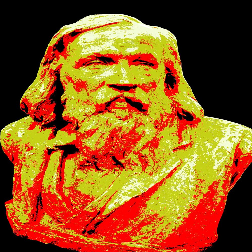 100% Smooth Cotton Paper - Dmitri Mendeleev Bust - Photo Poster Painting Art Print - Size: 24 x 16 Inches