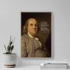 100% Smooth Cotton Paper - Benjamin Franklin Botox Quote - Funny Joke Plastic Surgery Photo Poster Art Print - Size: 24 x 16 Inches view 4