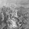 100% Smooth Cotton Paper - Gustave Dore - The Angel is Sent to Deliver Israel (1866) Poster Painting Etching Drawing Woodcut Art Print - Size: 24 x 16 Inches view 1