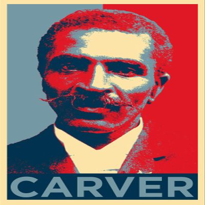 100% Smooth Cotton Paper - George Washington Carver Art Print 'Hope' - Photo Poster Gift - Size: 24 x 16 Inches