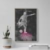 100% Smooth Cotton Paper - Football/Soccer Motivational Poster 06"If You're not Sweating. Photo Art Print Motivation Quote - Size: 24 x 16 Inches view 4