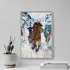 100% Smooth Cotton Paper - Edvard Munch - Galloping Horse (1910) - Reproduction of a Classic Edward Munch Painting - Photo Poster Print Art Gift - Size: 24 x 16 Inches view 4