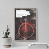 100% Smooth Cotton Paper - Cycling Motivational Poster 08"Bulls**t Story. Photo Print Art Motivation Gift Victorian Penny Farthing Bicycle - Size: 24 x 16 Inches view 4