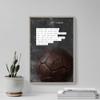 100% Smooth Cotton Paper - Football Motivational Poster 09"Soccer Isn't The Same as bach. Photo Print Art Motivation Quote Learn Soccer - Size: 24 x 16 Inches view 4