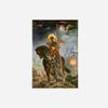100% Smooth Cotton Paper - Gustave Moreau - The Parca and The Angel of Death (1890) Photo Poster Painting Art Print - Size: 24 x 16 Inches view 2