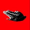 100% Smooth Cotton Paper - Frog REDJECT - Art Print Poster Gift Retro - Toad - Size: 24 x 16 Inches view 1