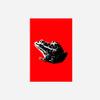 100% Smooth Cotton Paper - Frog REDJECT - Art Print Poster Gift Retro - Toad - Size: 24 x 16 Inches view 2