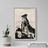 100% Smooth Cotton Paper - Edvard Munch - Funeral March (1897) Photo Poster Painting Art Print - Size: 24 x 16 Inches view 4