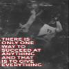 100% Smooth Cotton Paper - Basketball Motivational Poster 10"There is only one Way to Succeed Photo Print Art Motivation Quote Gift B Ball - Size: 24 x 16 Inches view 1