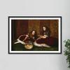 100% Smooth Cotton Paper - John Everett Millais - Leisure Hours (1864) Photo Poster Painting Art Print - Size: 24 x 16 Inches view 4