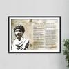 100% Smooth Cotton Paper - The Wisdom of Marcus Aurelius Poster - Photo Art Print Gift Motivation - Size: 24 x 16 Inches view 4