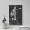 100% Smooth Cotton Paper - Football/Soccer Motivational Poster 05"Everything I Know About Morality, I owe it to Football. Photo Art Print - Size: 24 x 16 Inches view 4
