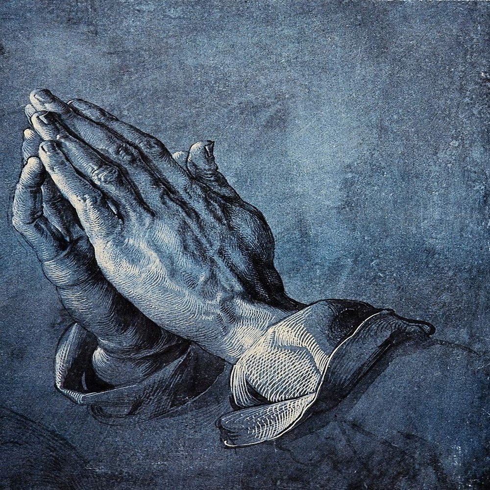 100% Smooth Cotton Paper - Albrecht Durer - Praying Hands (1508) - Painting Photo Poster Print Art Gift Wall Home Decor - Prayer Hands Together Religious - Size: 24 x 16 Inches