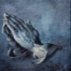 100% Smooth Cotton Paper - Albrecht Durer - Praying Hands (1508) - Painting Photo Poster Print Art Gift Wall Home Decor - Prayer Hands Together Religious - Size: 24 x 16 Inches view 1