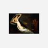 100% Smooth Cotton Paper - ARY Scheffer - Dante and Virgil Encountering The Shades of Francesca de Rimini and Paolo in The Underworld (1855) Photo Poster Painting Art Print - Size: 24 x 16 Inches view 2