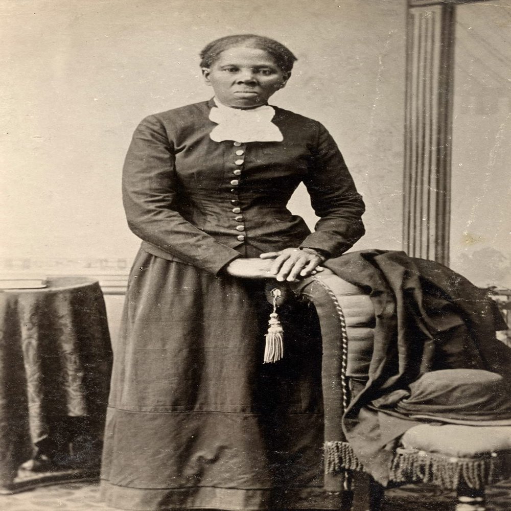 100% Smooth Cotton Paper - Harriet Tubman Photograph (1876) Photo Poster Art Print - Size: 24 x 16 Inches