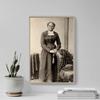 100% Smooth Cotton Paper - Harriet Tubman Photograph (1876) Photo Poster Art Print - Size: 24 x 16 Inches view 4