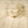 100% Smooth Cotton Paper - Jan Van Eyck - Portrait of Cardinal Niccolo Albergati (1435) Photo Poster Painting Art Print - Size: 24 x 16 Inches view 1