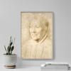 100% Smooth Cotton Paper - Jan Van Eyck - Portrait of Cardinal Niccolo Albergati (1435) Photo Poster Painting Art Print - Size: 24 x 16 Inches view 4
