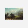 100% Smooth Cotton Paper - Albert Bierstadt - Lake Lucerne (1858) - Painting Photo Poster Print Art Gift Home Wall Decor Switzerland Landscape - Size: 24 x 16 Inches view 2
