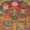 100% Smooth Cotton Paper - Shri Shri Jagannatha (Krishna as The Lord of The World) (1890) - Painting Photo Poster Print Art Gift Home Wall Decor - Hindu God - Size: 24 x 16 Inches view 1