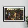 100% Smooth Cotton Paper - Jan Van Eyck - The Three Marys at The Tomb (1425) Photo Poster Painting Art Print - Size: 24 x 16 Inches view 4