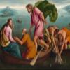 100% Smooth Cotton Paper - Jacopo Bassano - The Miraculous Draught of Fishes (1545) - Painting Photo Poster Print Art Gift Home Wall Decor - Size: 24 x 16 Inches view 1