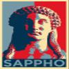 100% Smooth Cotton Paper - Sappho Art Print - Hope - Photo Poster Gift - Feminist Poetry Tenth Muse The Poetess - Size: 24 x 16 Inches view 1