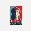 100% Smooth Cotton Paper - Sappho Art Print - Hope - Photo Poster Gift - Feminist Poetry Tenth Muse The Poetess - Size: 24 x 16 Inches view 2