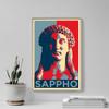 100% Smooth Cotton Paper - Sappho Art Print - Hope - Photo Poster Gift - Feminist Poetry Tenth Muse The Poetess - Size: 24 x 16 Inches view 4