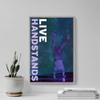100% Smooth Cotton Paper - Handstand Motivational Poster 11"Live Handstands Photo Print Art Motivation Quote Gift Gymnastics - Size: 24 x 16 Inches view 4